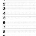 Printable Worksheets For Tracing Letters Numbers