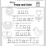 Spring Tracing Fun No Prep Preschool Printables