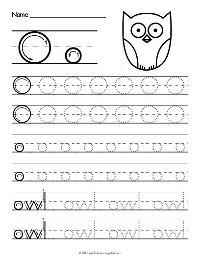 Trace And Write The Letter O Worksheets 99Worksheets Trace And Write The Letter O Worksheets 99Worksheets