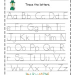 Traceable Alphabet Worksheets Activity Shelter