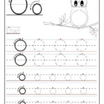 Tracing Letter O Worksheets Activity Shelter Letter A Alphabet