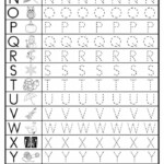 Tracing Letters A Worksheets 99Worksheets