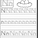 Writing The Letter N Worksheets 99Worksheets