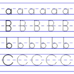 Alphabet Tracing Sheets Activity Shelter