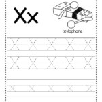 Free Letter X Tracing Worksheets
