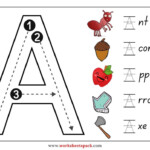 Free Printable Big Letter Tracing Worksheets Worksheetspack