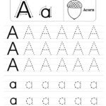Free Printable Letter A Tracing Worksheets