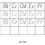NSW Alphabet Foundation Font Tracing And Writing By Jessie Creations