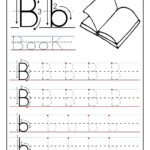 Printable Letter B Tracing Worksheets For Preschool