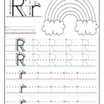 Printable Letter R Tracing Worksheets For Preschool