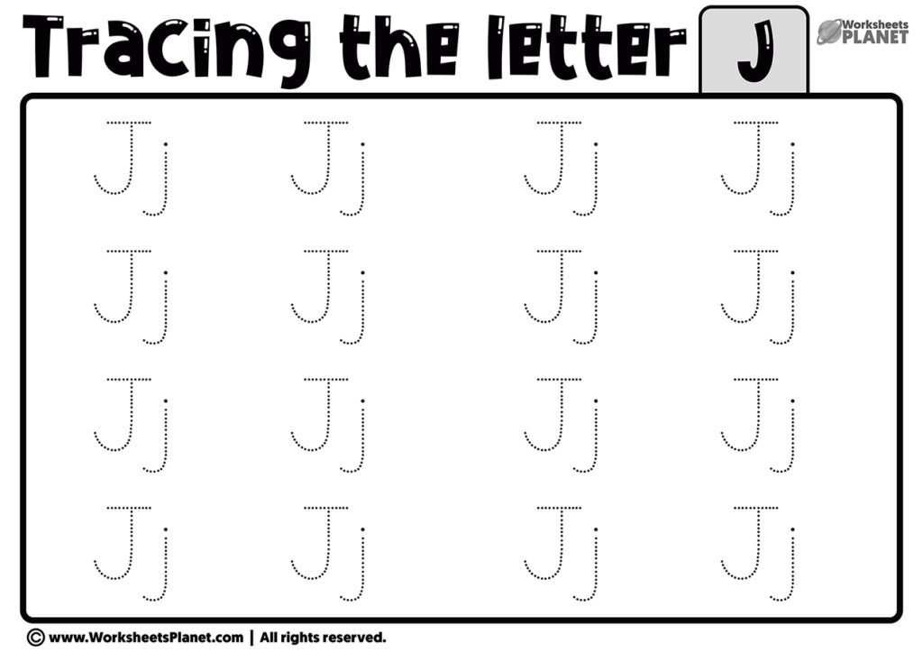 Tracing Alphabet Letters Worksheets For Kids Ready To Print