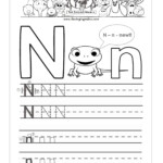 Tracing Letter N Worksheets For Preschool TracingLettersWorksheets