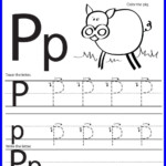 Tracing P Worksheets AlphabetWorksheetsFree